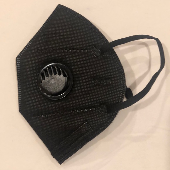 Reusable Breathable 6 Layer Black face Mask - Picture 1 of 3